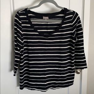 J. Jill 3/4 sleeve t-shirt